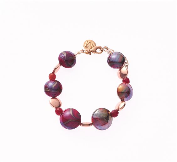 BRACCIALE VENUS ROSSO