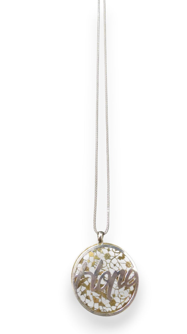 Collana lunga 4you con scritta HOPE