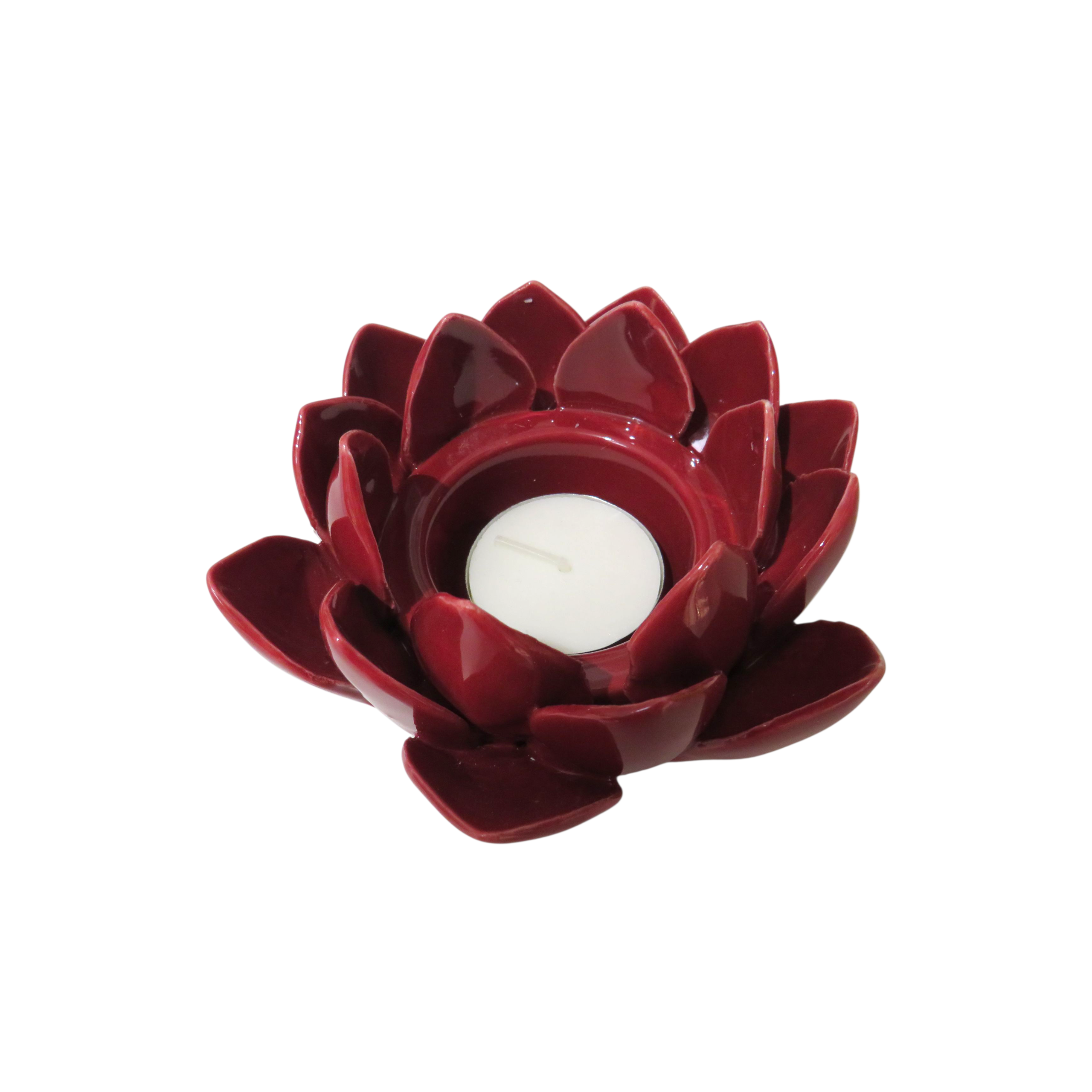Poishome  Emozioni di ceramica - Candela 11x11x6h
