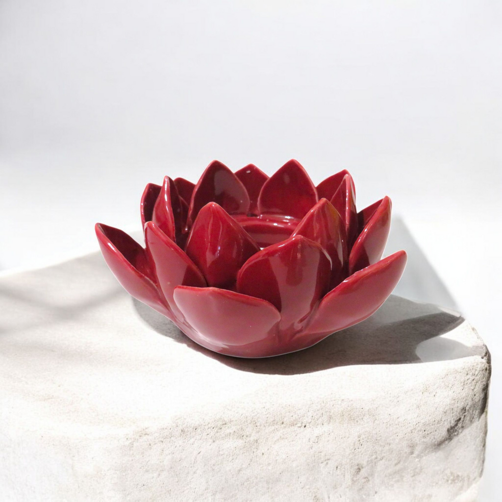 Poishome  Emozioni di ceramica - Candela 11x11x6h