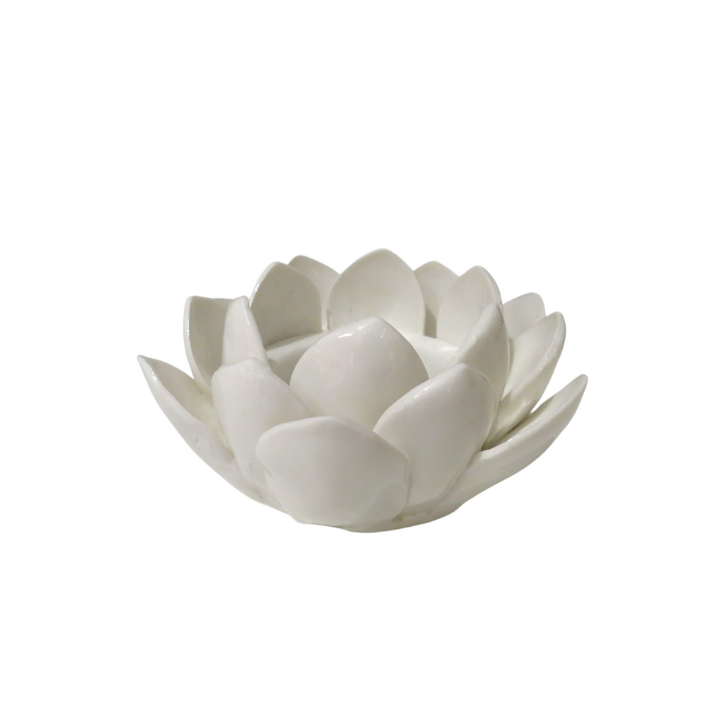 Poishome  Emozioni di ceramica - Candela 11x11x6h