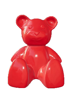 TEDDY BEAR RED TG XXS