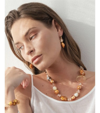 ORECCHINI GLOW TOPAZIO