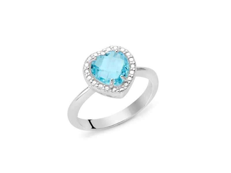 Anello Miluna Gemma del Cielo cuore