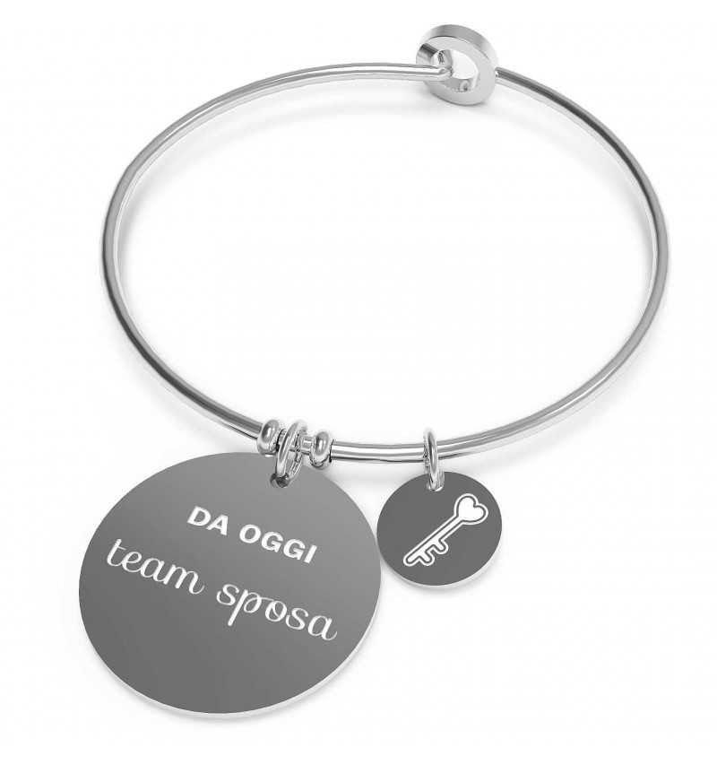 Bracciale 10 buoni propositi "Da oggi team sposa"