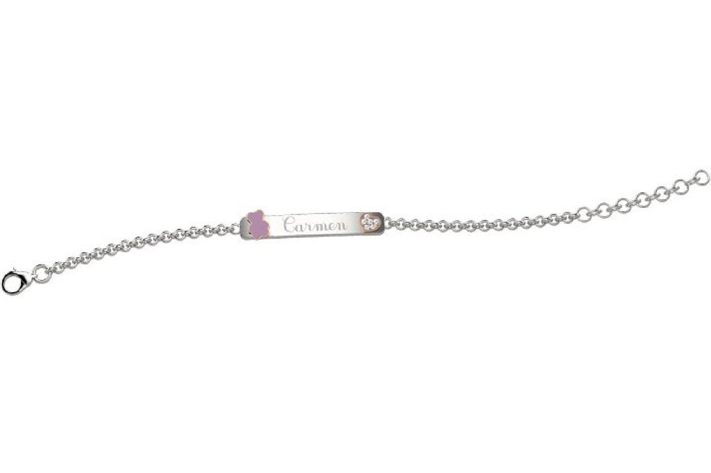 Bracciale Targhetta BimBo Arg 925 - Nanan