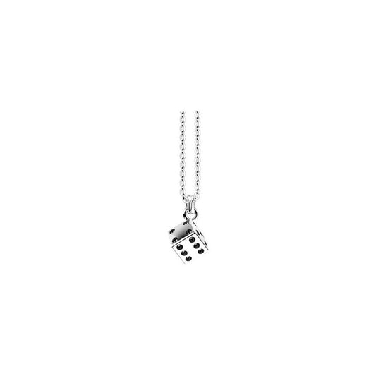 Collana Uomo con dado argento 925 Zancan