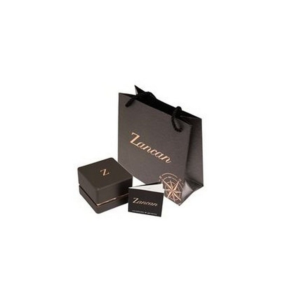 Collana in argento 925 con croce e spinelli