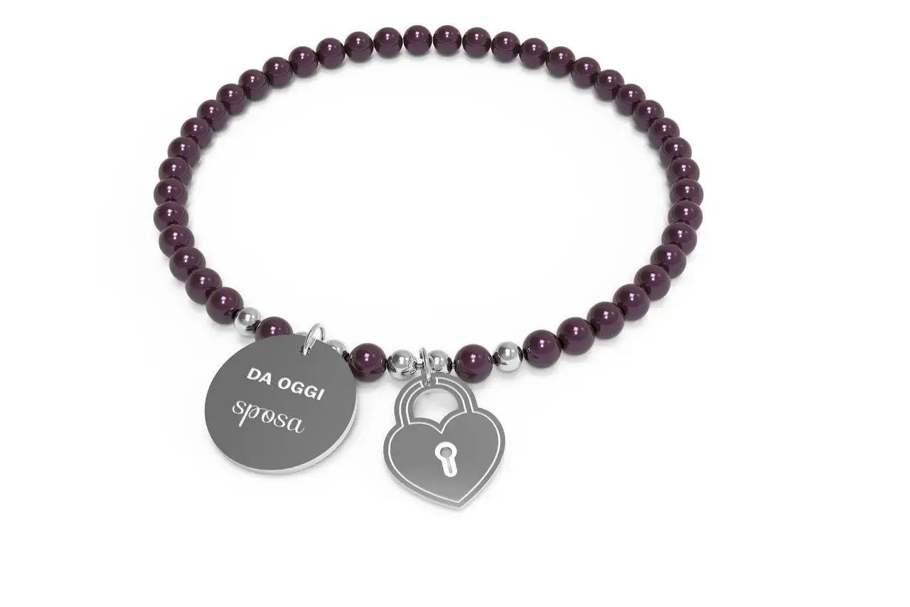 Bracciale 10 buoni propositi "Da oggi sposa"