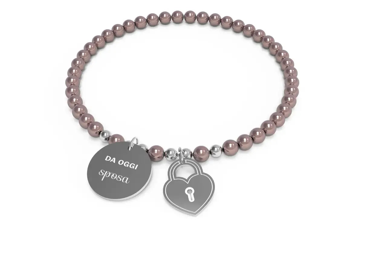 Bracciale 10 buoni propositi "Da oggi sposa"
