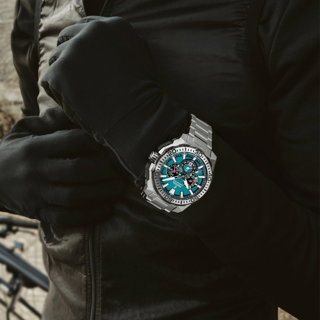 OROLOGIO DA UOMO FESTINA CHRONO BIKE F20724/6 BLU CINTURINO IN ACCIAIO