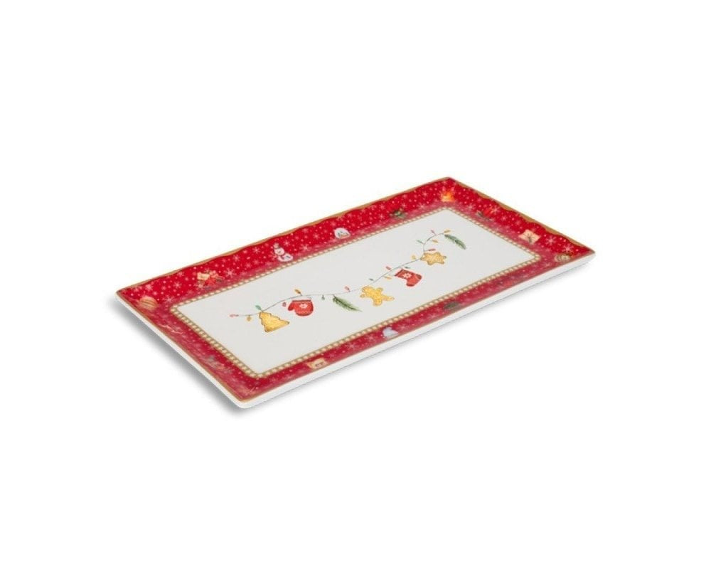 Henriette - Vassoio 31X17Cm Sweet X'Mas