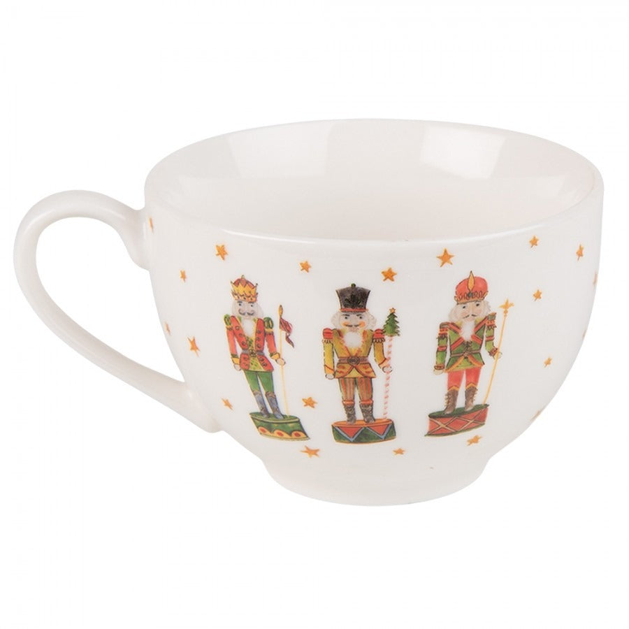 Clayre and Eef - Tazza e piattino con schiaccianoci