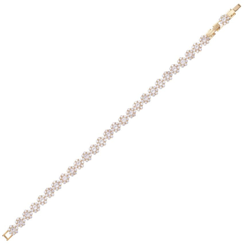 Ottaviani Bracciale dorato con cubic zirconia