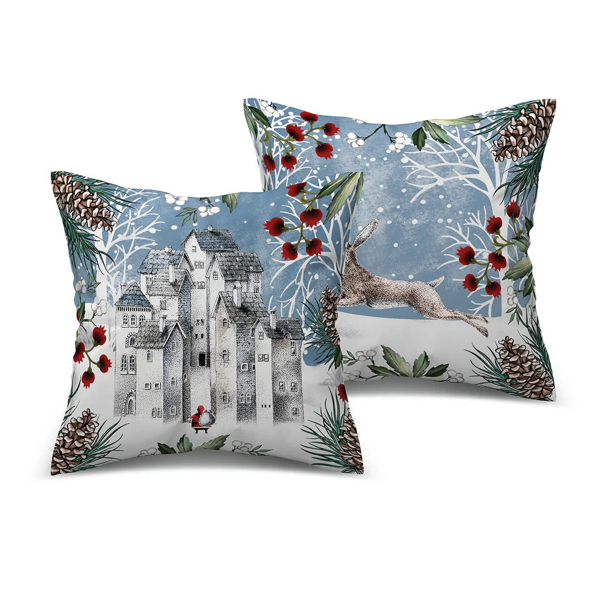 Egan cuscino Natale Paesaggio 40x40
