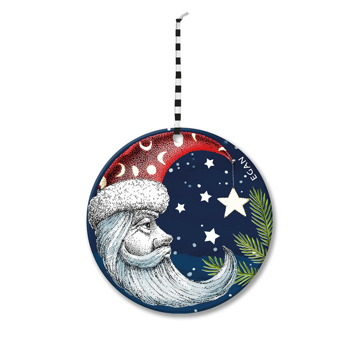 Egan pendaglio Natale luna D.7