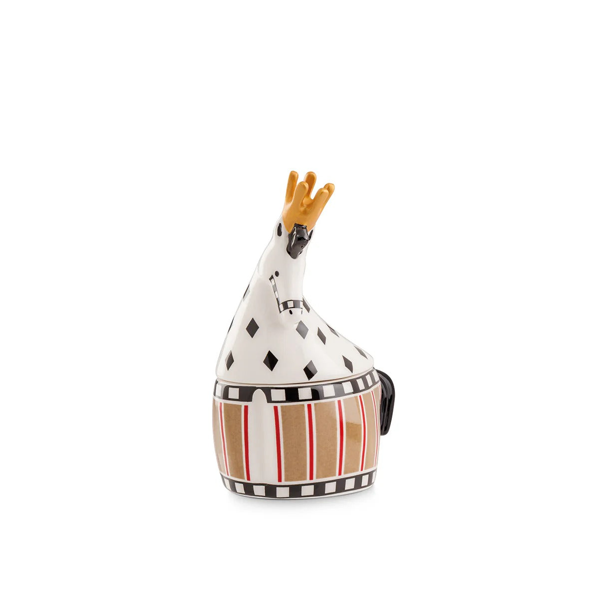 Egan Contenitore Cavallo I Girgenti Marrone 9X14