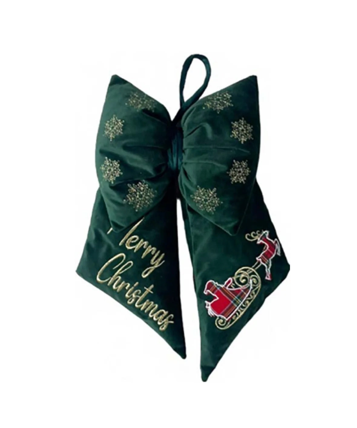 Clodette - Fiocco ricamo slitta