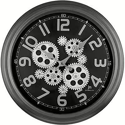Lowell - orologio da parete acciaio