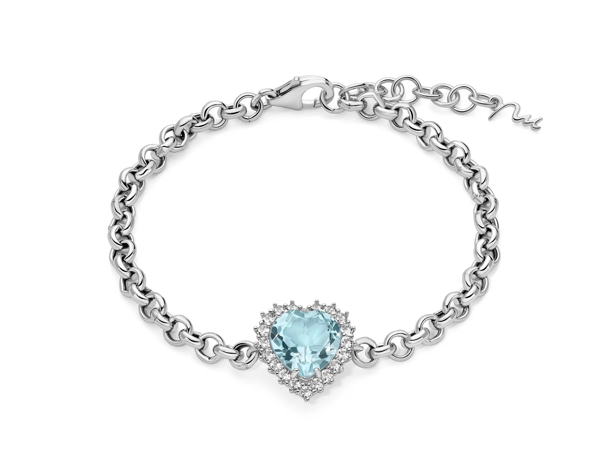 Bracciale Gemma del Cielo cuore grande