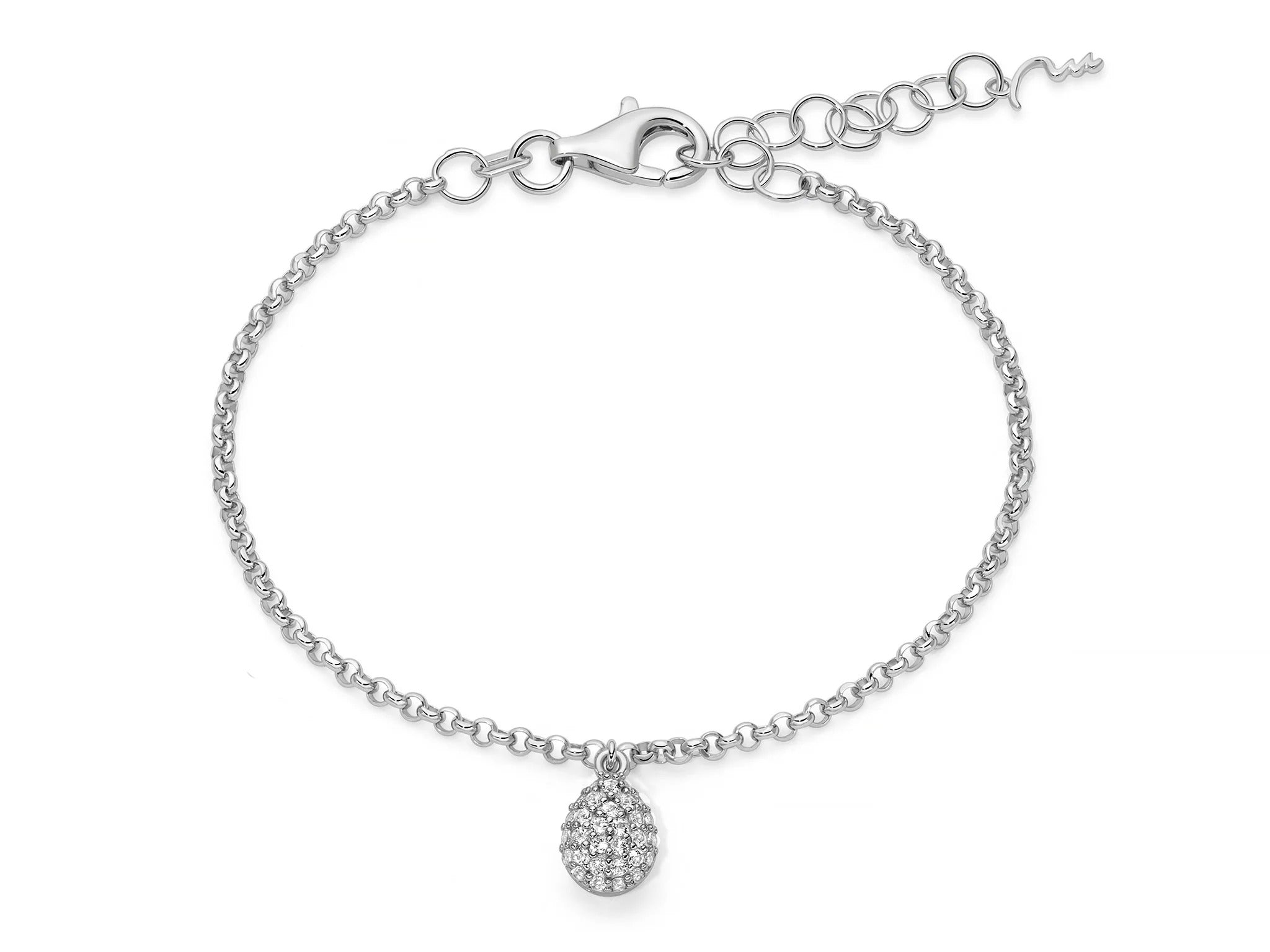 Miluna Bracciale Giochi di Luce goccia piccola
