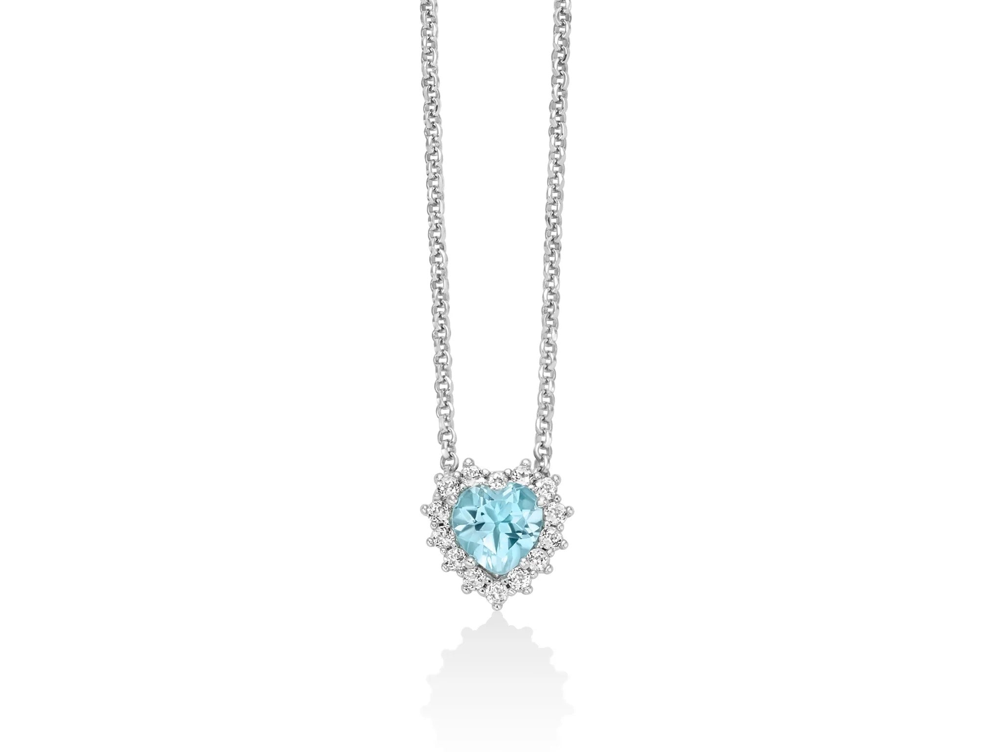 Collana Gemma del Cielo cuore piccolo