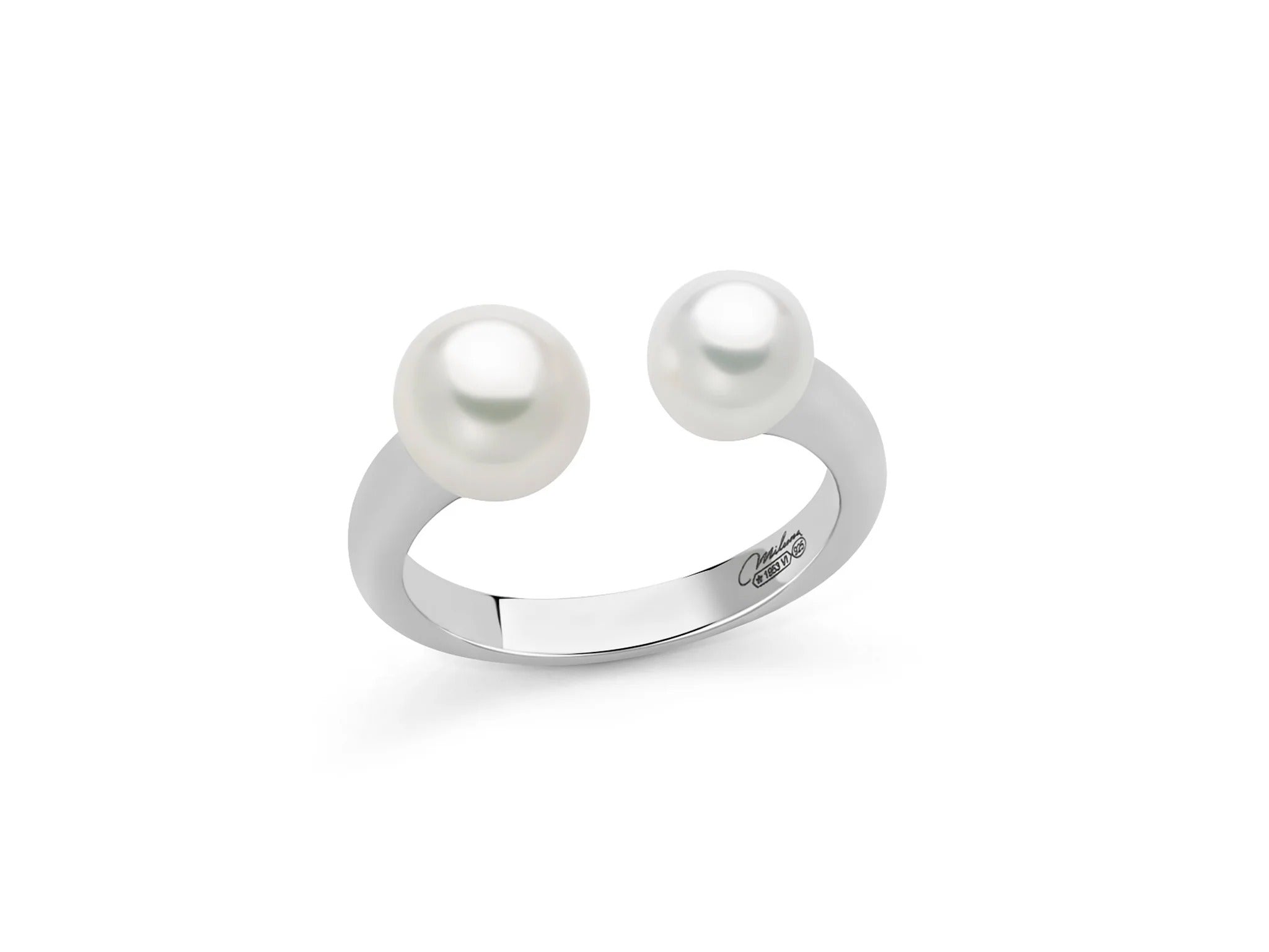 Miluna Anello con perle Oriente