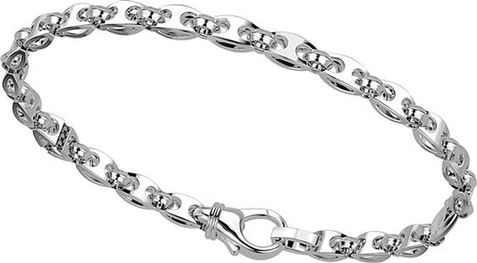 Bracciale uomo in argentto 925 Zancan