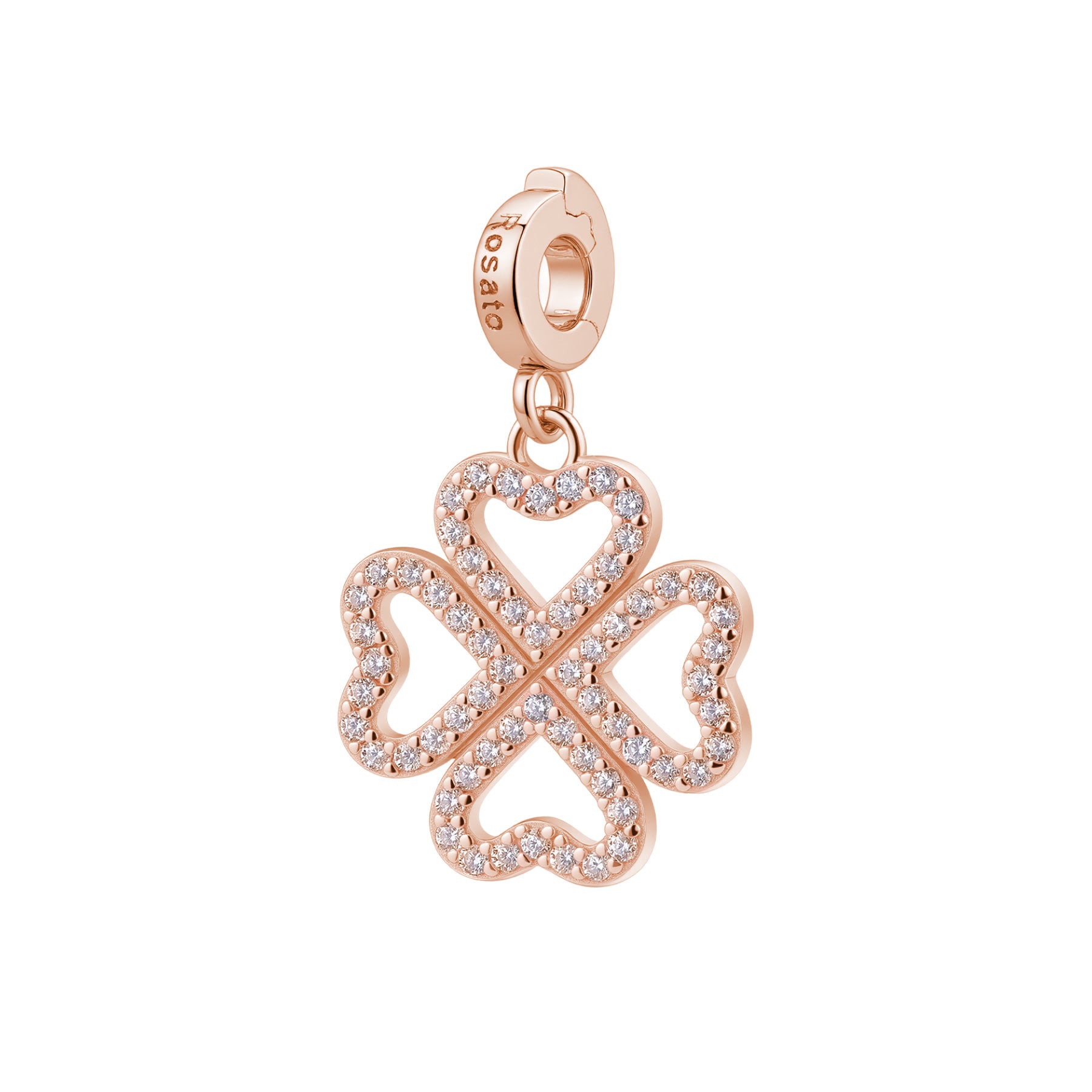 Charm Quadrifoglio - Rosato