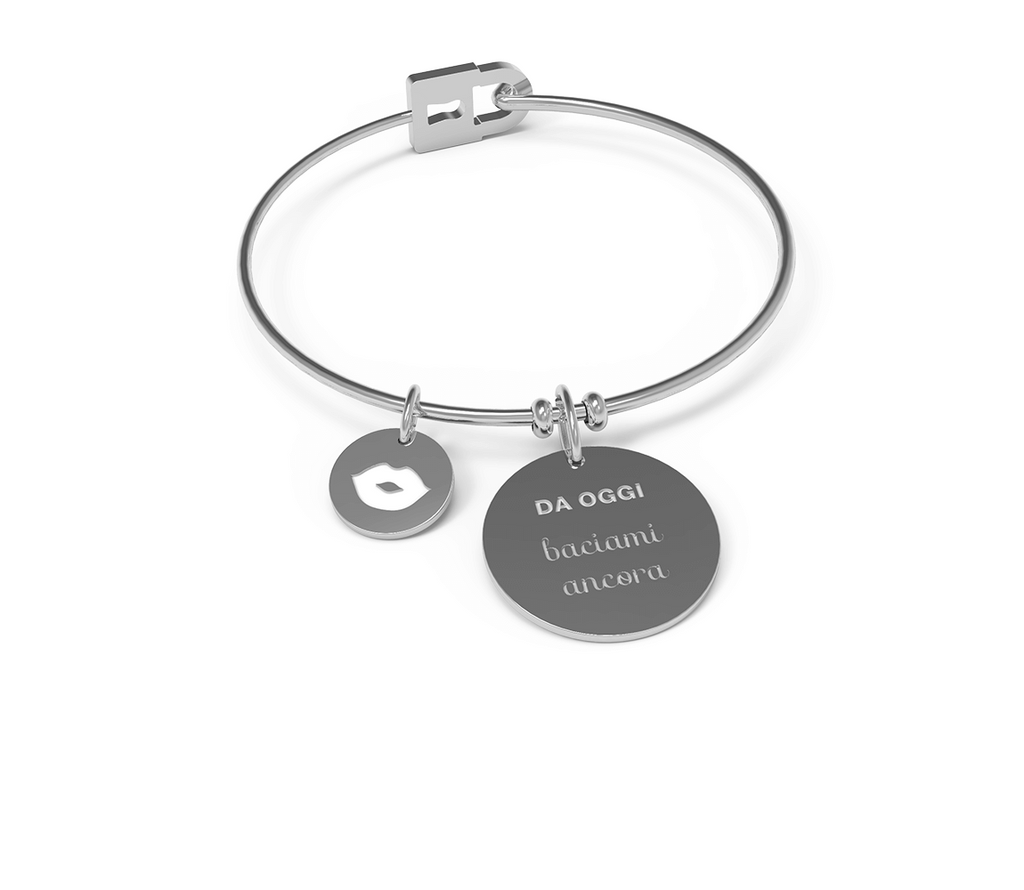 Bracciale 10 buoni propositi "Da oggi baciami ancora"